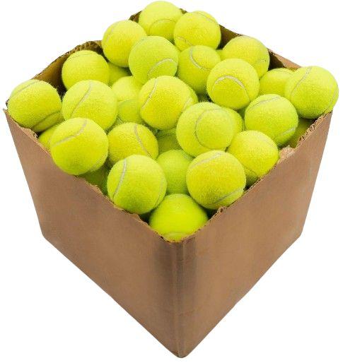 100 Tennis Balls For Dogs - Lime Green - Acceptable