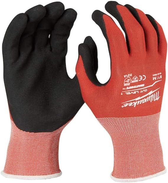 Milwaukee  48-22-8946 Cut Level 4 Nitrile Dipped Gloves - Red - Brand New