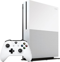 Microsoft  Xbox One S Gaming Console (Disc Edition) - 500GB - Robot White - Good