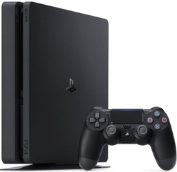 Sony  PlayStation 4 Slim Gaming Console - 500GB - Jet Black - Excellent