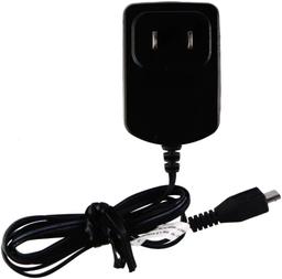 3-ft Travel Charger (5V/550mA) Micro-USB Wall Adapter - Black