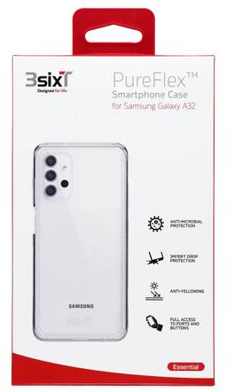 3SIXT PureFlex Series Case for Samsung Galaxy A32 - Clear