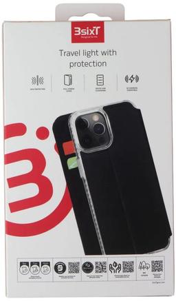3sixT SlimFolio Wallet Phone Case for iPhone 13 Pro - Black