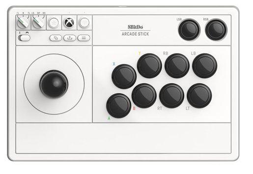 8Bitdo  Arcade Stick for Xbox and Windows 10 - White - Excellent