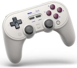 8BitDo Pro 2 Bluetooth Gamepad Controller - G Classic Edition (White)