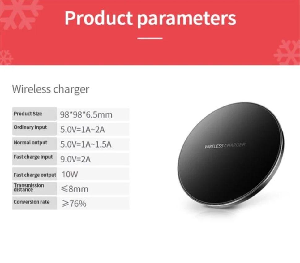 Refurbished 9eight5 Fast Charge Qi Wireless Charger Pad (10W) - Reebelo US