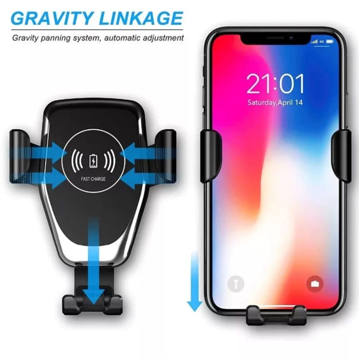 Refurbished 9eight5 Phone Holder & Wireless Charger - Reebelo US
