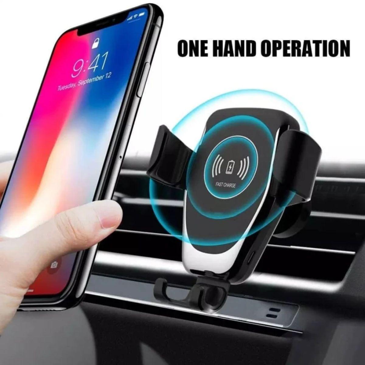 Refurbished 9eight5 Phone Holder & Wireless Charger - Reebelo US