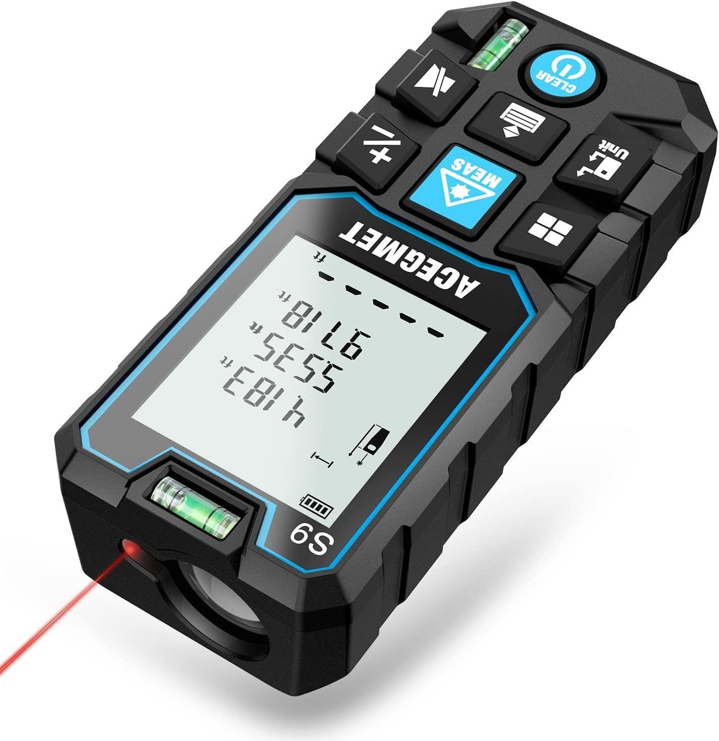 Acegmet  Laser Measurement Tool ‎S9-2021 - Black - Excellent