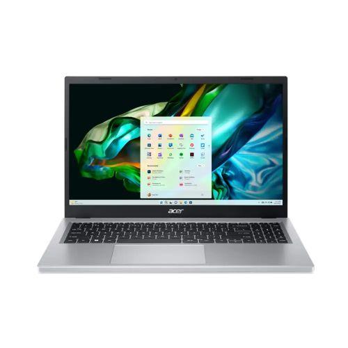 Acer Aspire 3 A315-510P Laptop 15.6" - Intel Core i3-N305 1.8GHz - 128GB - Silver - 8GB RAM - 15.6 Inch - Acceptable