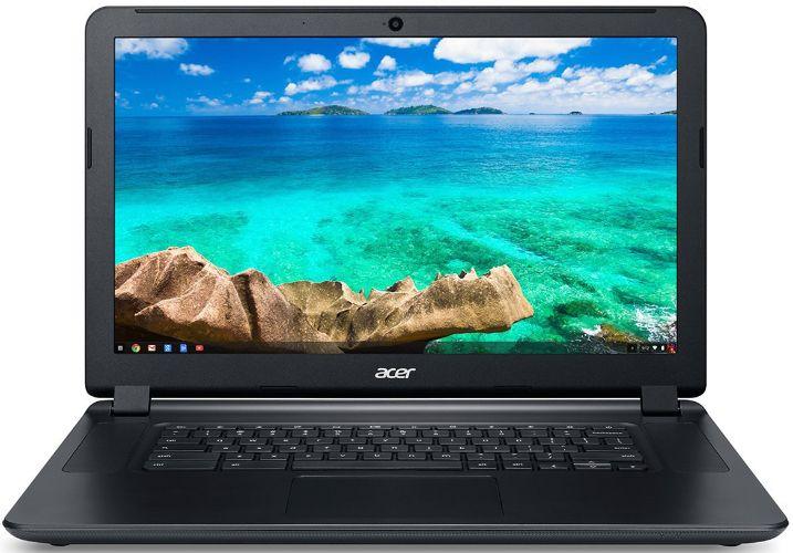 Acer  Chromebook 15 C910 Laptop 15.6" - Intel® Core™ i5-5200U 2.2GHz - 32GB - Black - 4GB RAM - 15.6 Inch - Acceptable