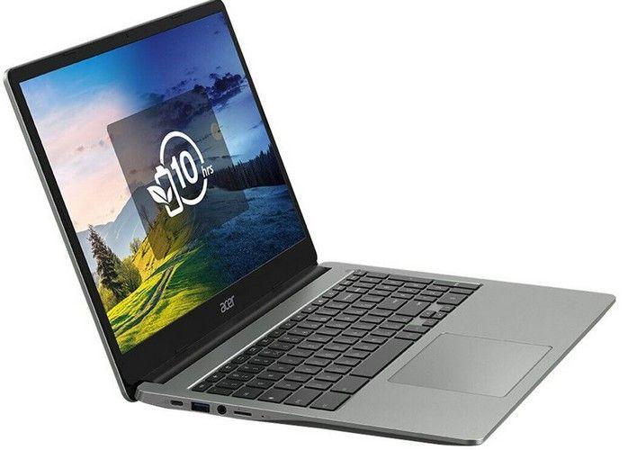 Acer Chromebook 315 CB315-4H Laptop 15.6" - Pure Silver - Intel Pentium Silver N6000 3.3GHz - 4GB RAM - 128GB