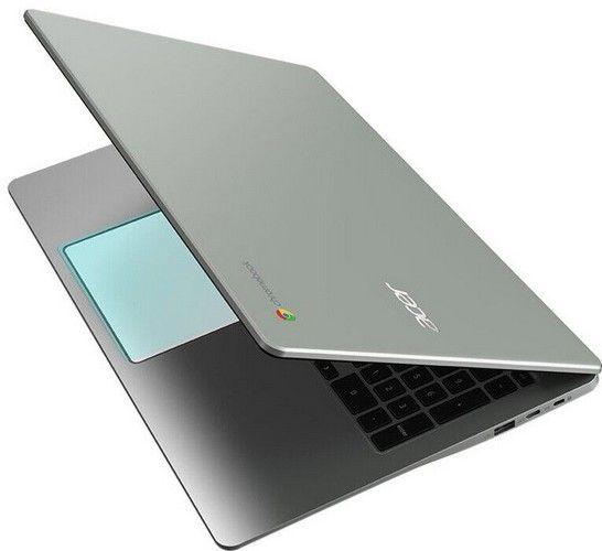 Acer Chromebook 315 CB315-4H Laptop 15.6" - Pure Silver - Intel Pentium Silver N6000 3.3GHz - 4GB RAM - 128GB