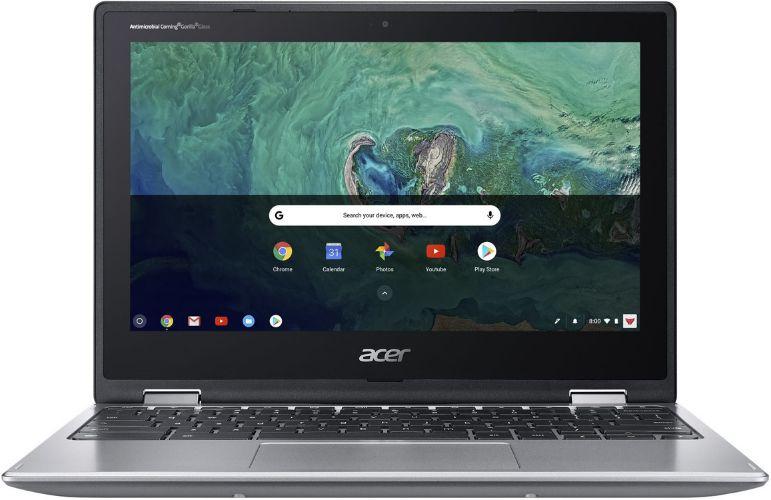 Acer  Chromebook Spin 11 CP311-1H 2-in-1 Laptop 11.6" - Intel Celeron N3350 1.10GHz - 32GB - Gray - 4GB RAM - Acceptable