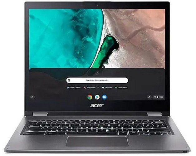 Acer Chromebook Spin 13 CP713-1WN Laptop 13.5" - Intel Core i3-8130U 2.2GHz - 128GB - Steel Grey - 8GB RAM - Excellent