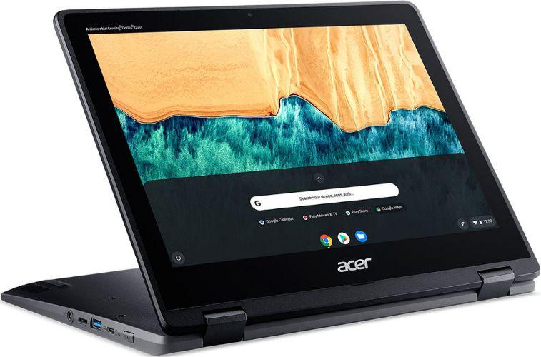 Acer Chromebook Spin 512 R851TN 2-in-1 Laptop 12" - Shale Black - Intel Pentium Silver N5030 1.1GHz - 8GB RAM - 64GB