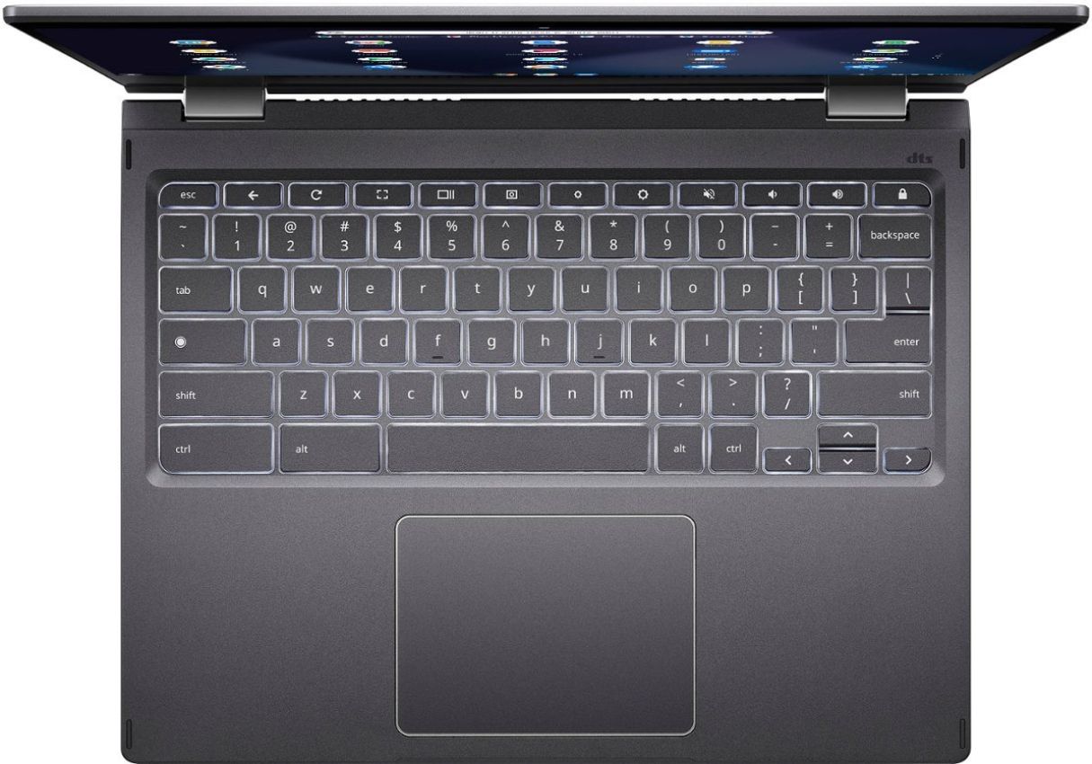 Acer Chromebook Spin 713 CP713-2W Laptop 13.5" - Steel Gray - Intel Core i5-10210U 1.6GHz - 16GB RAM - 256GB