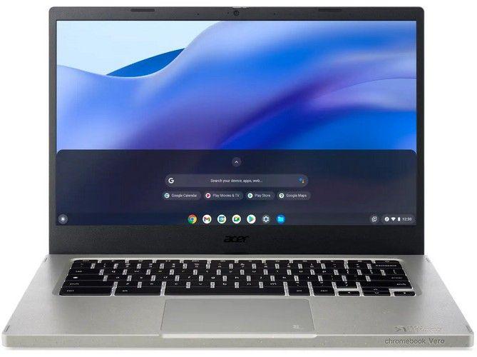 Acer Chromebook Vero 514 CBV514-1H Laptop 14" - Intel Core i3-1215U 1.2GHz - 128GB - Cobblestone Grey - 8GB RAM - 14 Inch - Excellent