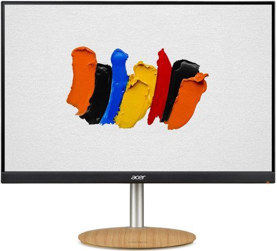 Acer ConceptD CM2 Widescreen LCD Monitor 24" in Black/Wood