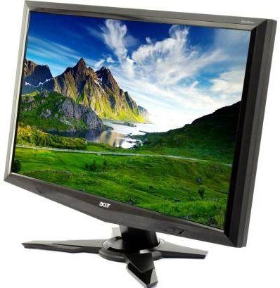 Acer  G245HQ Widescreen Monitor 24" - Black - Good