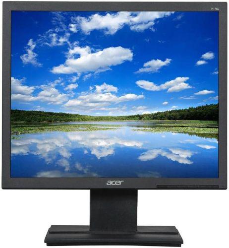 Acer  V176L Monitor 17" - Black - Excellent