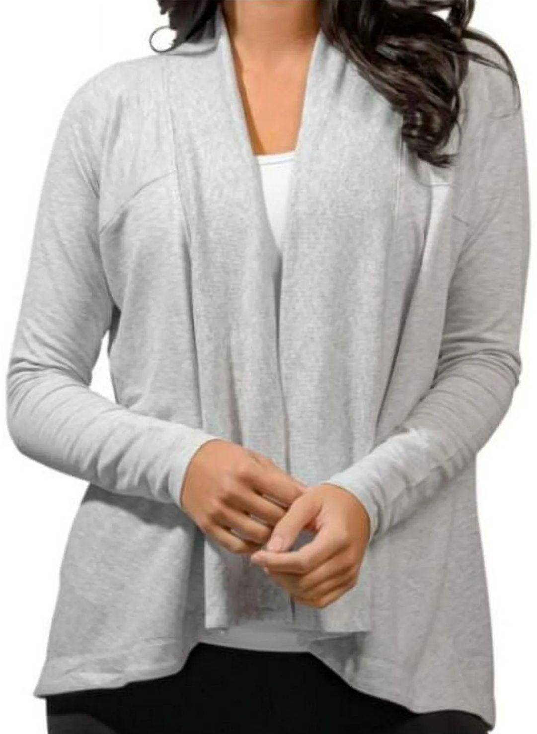 Active Life Women's Cardigan (S) - Heather Grey