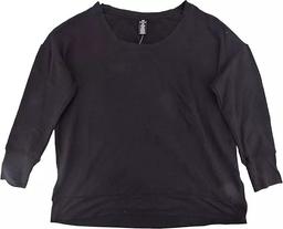 Active Life Women's Relaxed Top (XXL) - Black