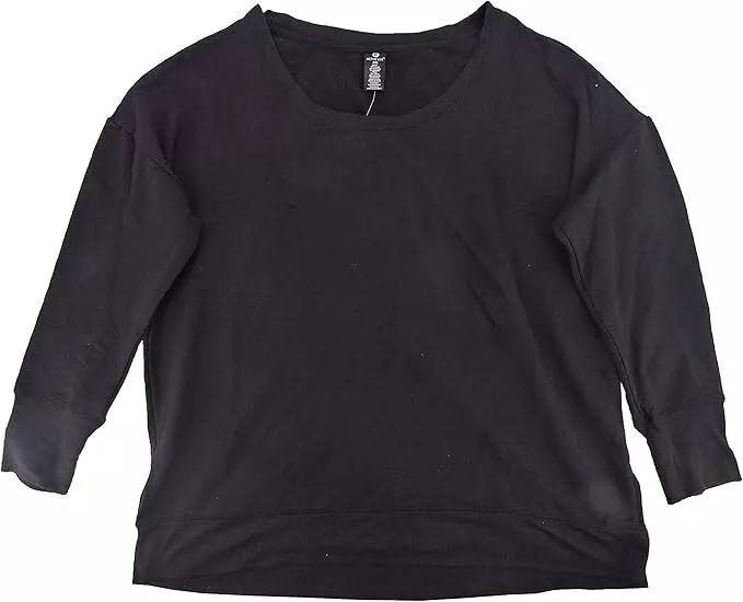 Active Life  Women's Relaxed Top (XXL) - Black - Brand New
