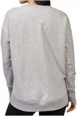 Active Life Women's Side Slit Modal Top (Large) - Grey Confetti