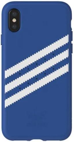 Adidas 3-Stripes Phone Case for iPhone XS Max - Blue/White Stripes