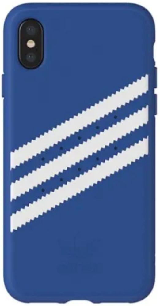 Adidas 3-Stripes Phone Case for iPhone XS Max - Blue/White Stripes