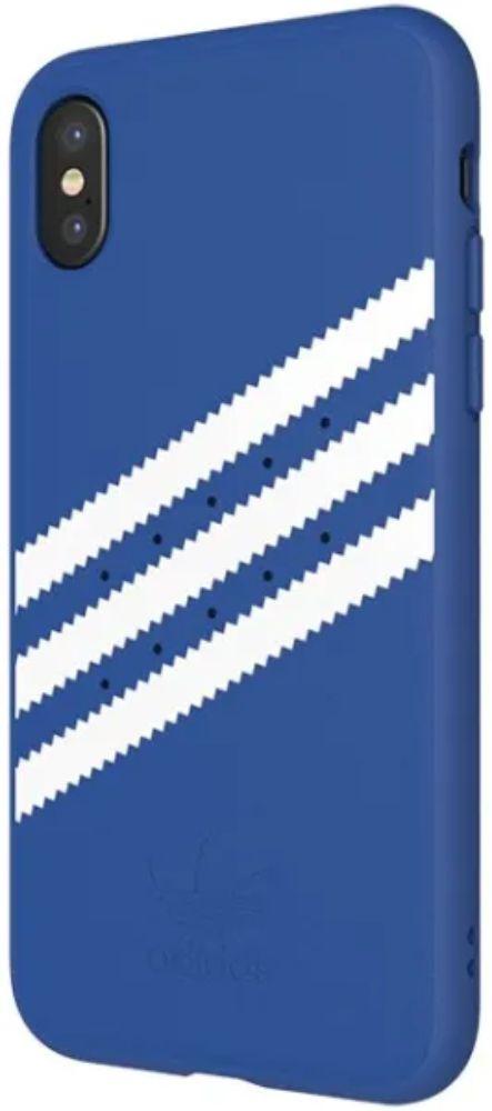Adidas 3-Stripes Phone Case for iPhone XS Max - Blue/White Stripes