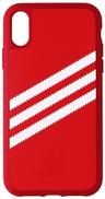 Adidas 3-Stripes Snap Phone Case for iPhone XR - Red/White Stripe