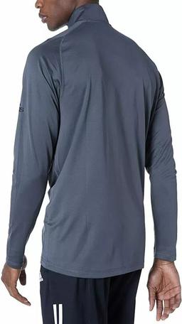 Adidas Men's Half Zip Track L - Dark Grey