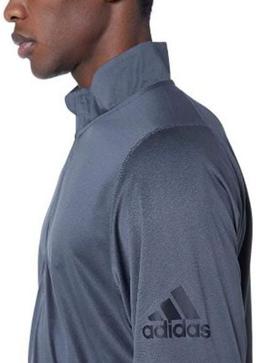 Adidas Men's Half Zip Track XL - Dark Grey