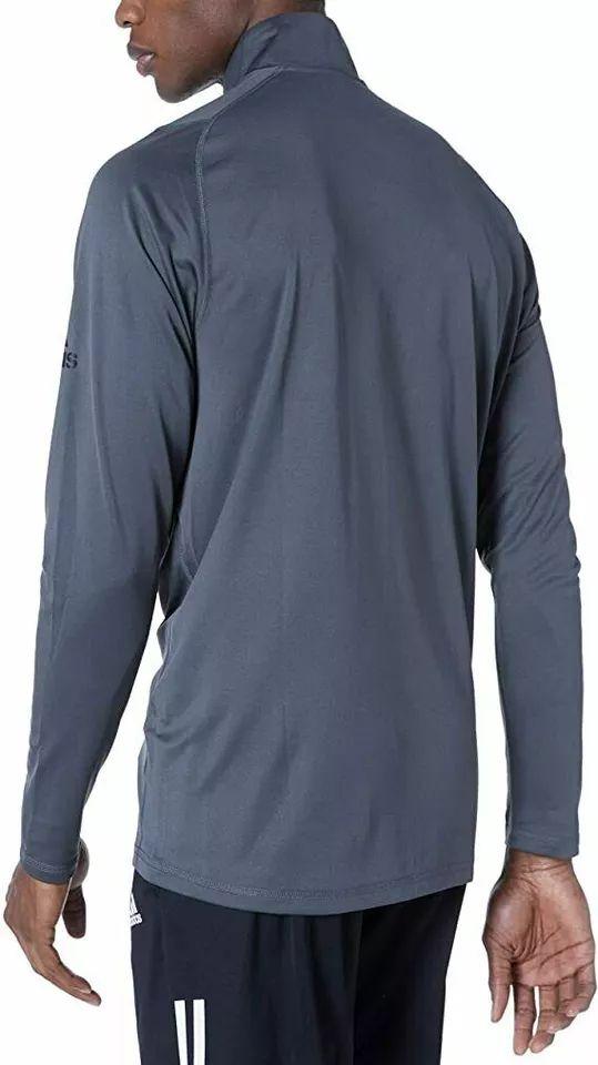 Adidas Men's Half Zip Track XL - Dark Grey