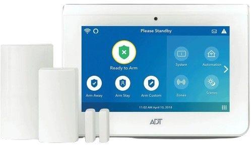 ADT  Pro 11 Piece Starter Kit - DIY Security System - White - Excellent