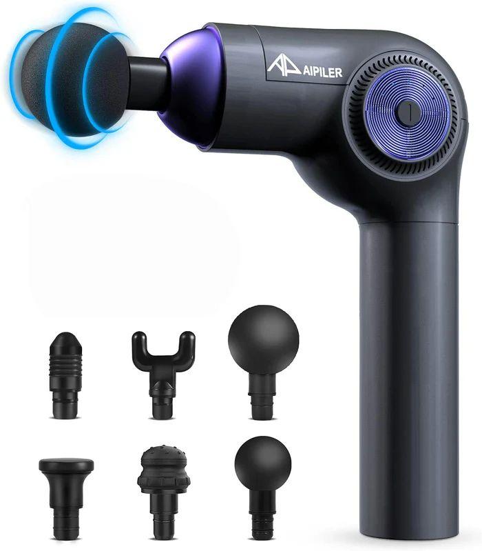 Aipiler  Q0M-KZ-24 Deep Tissue Massage Gun - Purple - Excellent