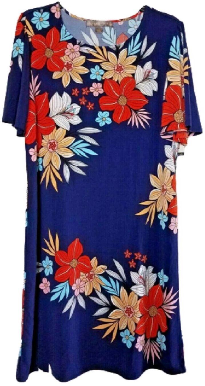 Alexandra + Oak Women's Dress - Knee-Length Length - S - Navy