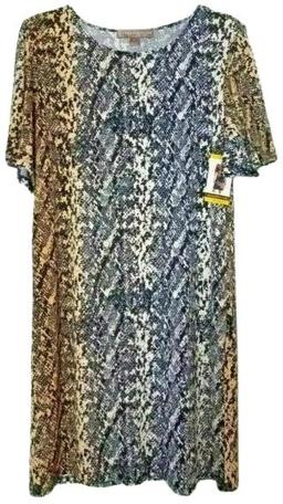 Alexandra + Oak Women's Dress - Knee-Length Length - M - Neutral