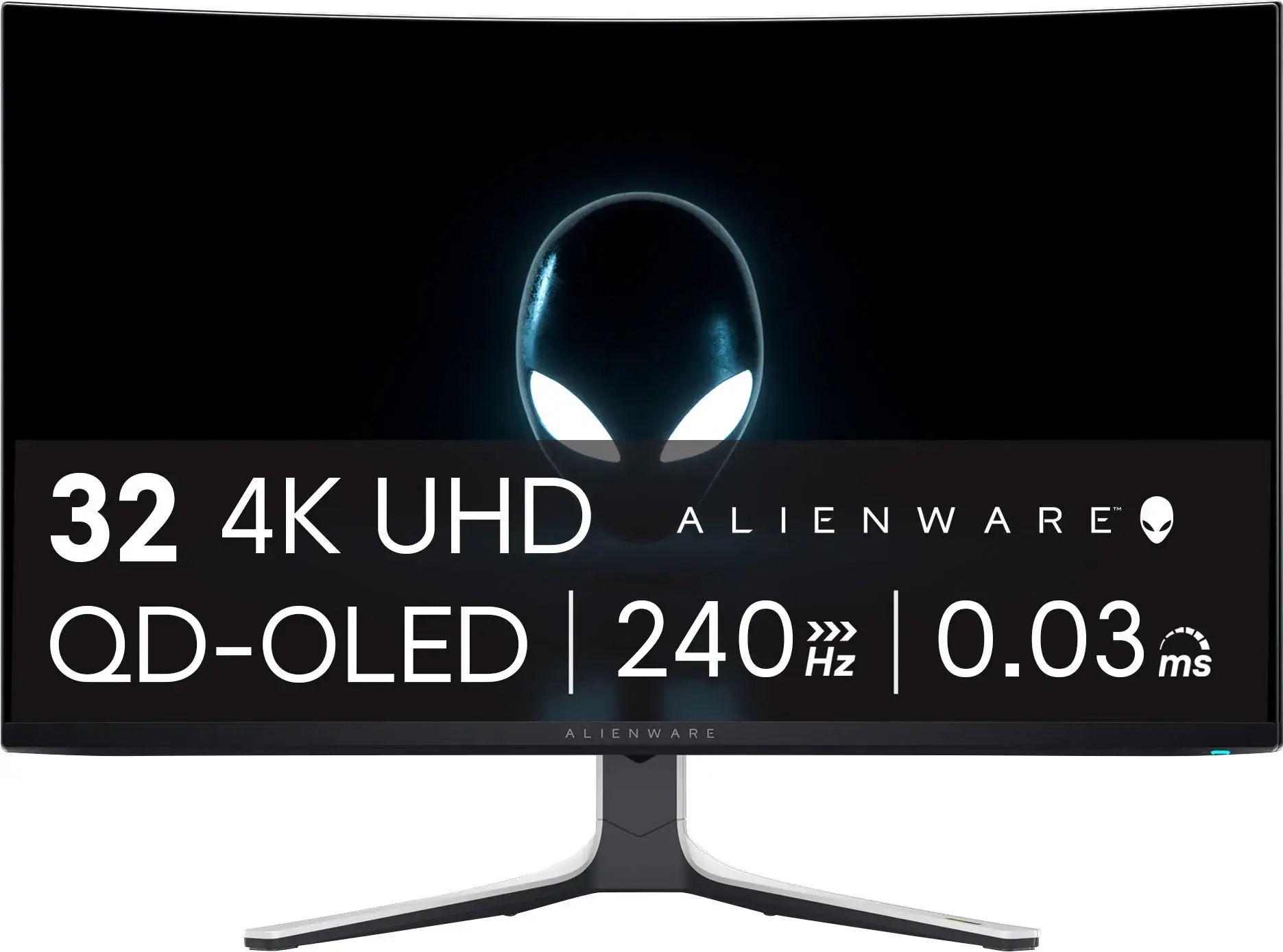 Alienware  AW3225QF Curved Gaming Monitor 31.6" - Lunar Light - Excellent