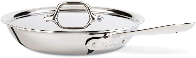 All-Clad  D3 Fry Pan Cookware 10-Inch - Silver - Excellent