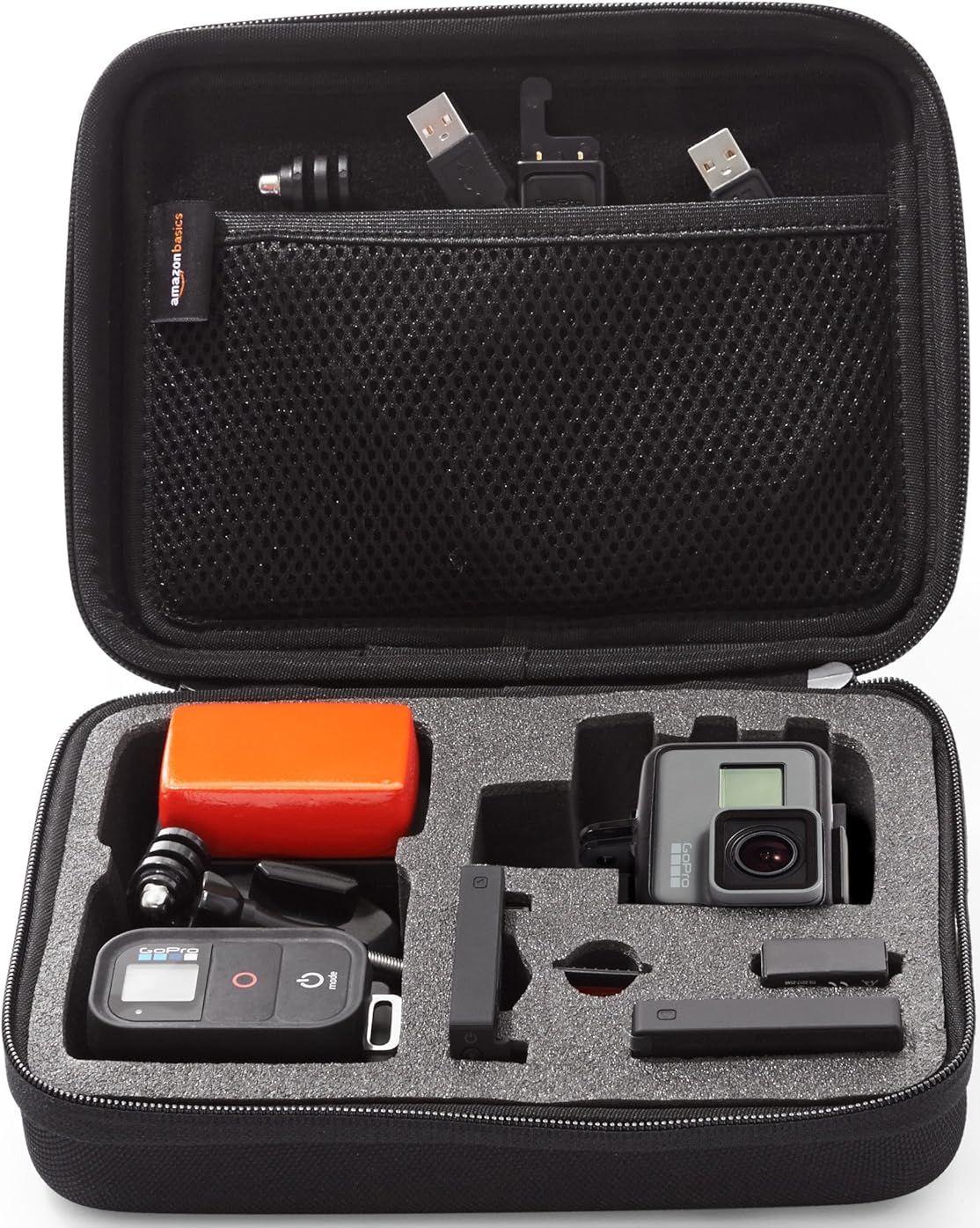 Amazon Basics Small Carrying Case for GoPro - Black