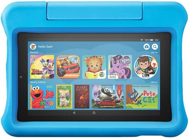 Amazon Fire 7 Kids Edition Tablet (2019) in Blue in Excellent condition