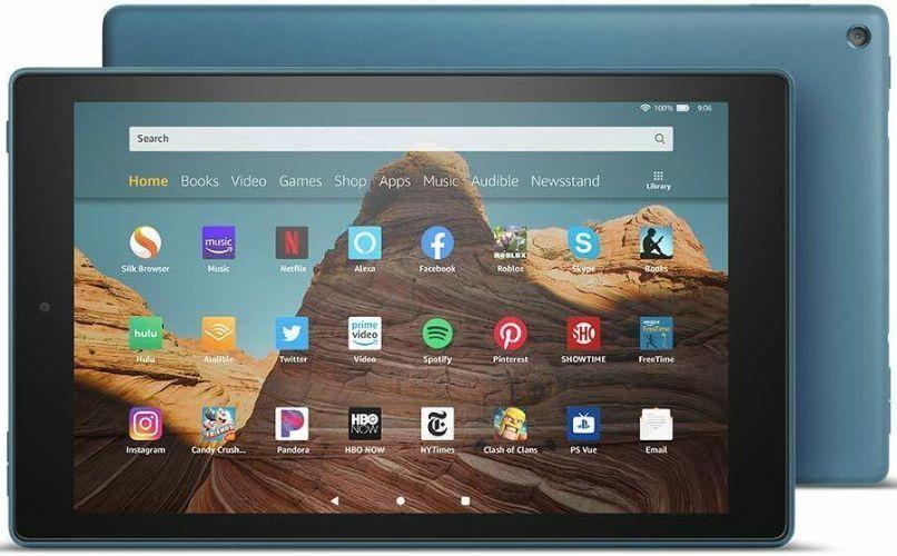 Amazon  Fire HD 10 Tablet (2019) - 64GB - Twilight Blue - 10.1 Inch - Excellent