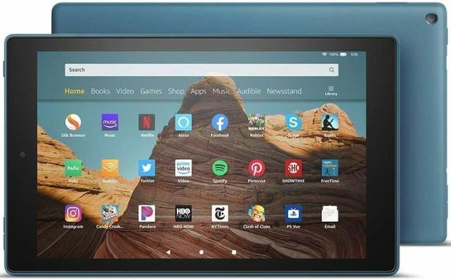 Amazon Fire HD 10 Tablet (2019) in Twilight Blue in Excellent condition