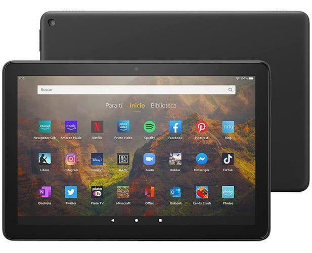 Amazon Fire HD 10 Tablet (2021) in Black