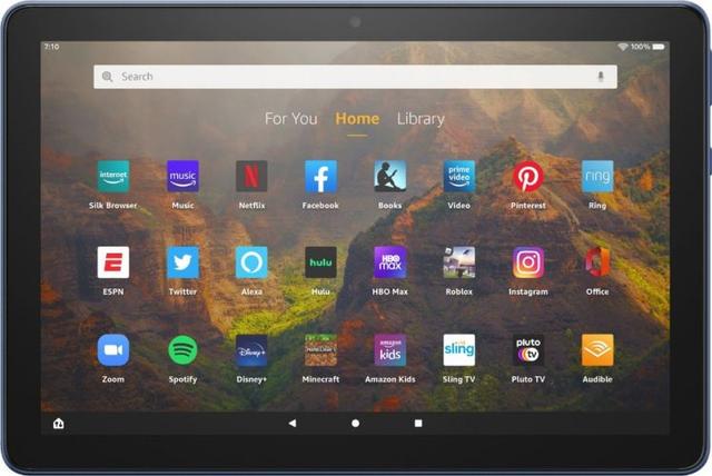 Amazon Fire HD 10 Tablet (2021) in Denim