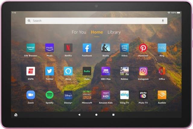 Amazon Fire HD 10 Tablet (2021) in Black