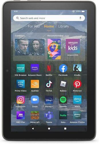 Amazon Fire HD 8 Plus Tablet (2020) in Black in Excellent condition